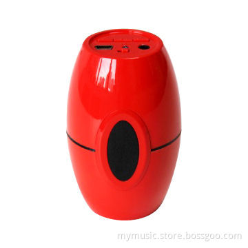 Wireless Portable Bluetooth Speaker with Lithium Polymer Battery Input of 400mAh